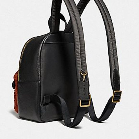 COACH SHEARLING BACKPACK NWT - Picture 2 of 8